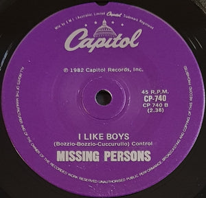 Missing Persons - Words