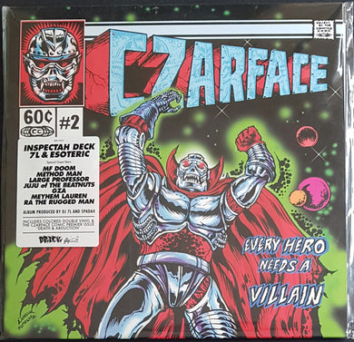 Czarface - Every Hero Needs A Villain - Clear Vinyl