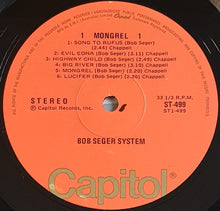 Load image into Gallery viewer, Bob Seger System- Mongrel