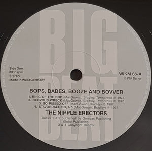 Nips n' Nipple Erectors - Bops, Babes, Booze & Bovver