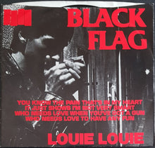 Load image into Gallery viewer, Black Flag - Louie Louie - Reissue