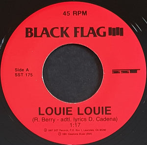 Black Flag - Louie Louie - Reissue