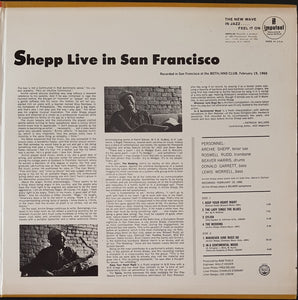 Archie Shepp - Live In San Francisco