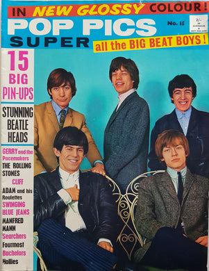 Rolling Stones - Pop Pics Super No.15