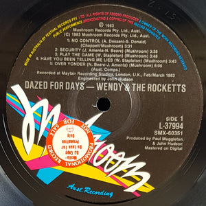 Wendy & The Rocketts - Dazed For Days