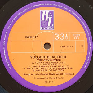 Stylistics - You Are Beautiful