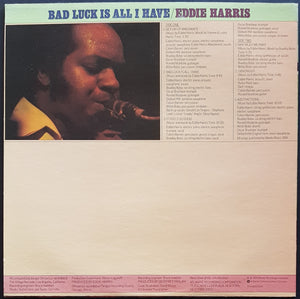 Harris, Eddie - Bad Luck Is All I Have