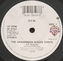 Load image into Gallery viewer, R.E.M - The Sidewinder Sleeps Tonite