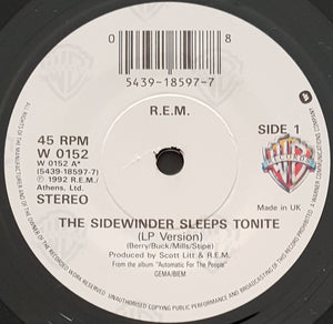 R.E.M - The Sidewinder Sleeps Tonite