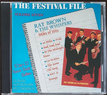 Load image into Gallery viewer, Ray Brown &amp; The Whispers - Miles Of Hits - The Festival File Volume Seven