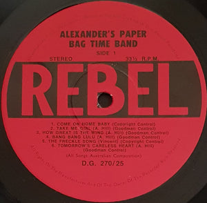 Alexander's Paper Bag Time Band - Alexander's Paper Bag Time Band