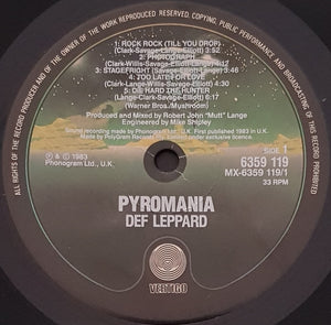 Def Leppard - Pyromania