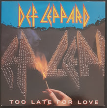 Load image into Gallery viewer, Def Leppard - Too Late For Love