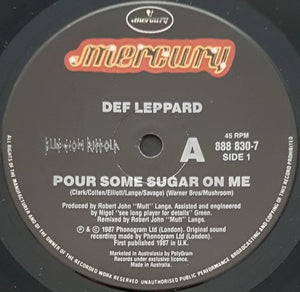 Def Leppard - Pour Some Sugar On Me