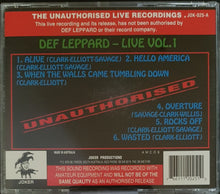 Load image into Gallery viewer, Def Leppard - Live - Vol.1 - BBC Concert UK 1980