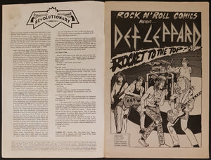 Def Leppard - Rock 'N' Roll Comics