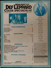 Load image into Gallery viewer, Def Leppard - Metal Edge Presents Def Leppard Color Spectacular