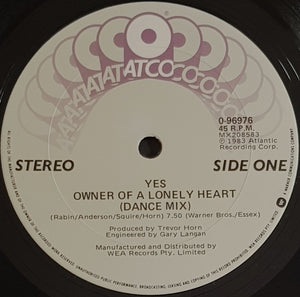 Yes - Owner Of A Lonely Heart (Dance Mix)