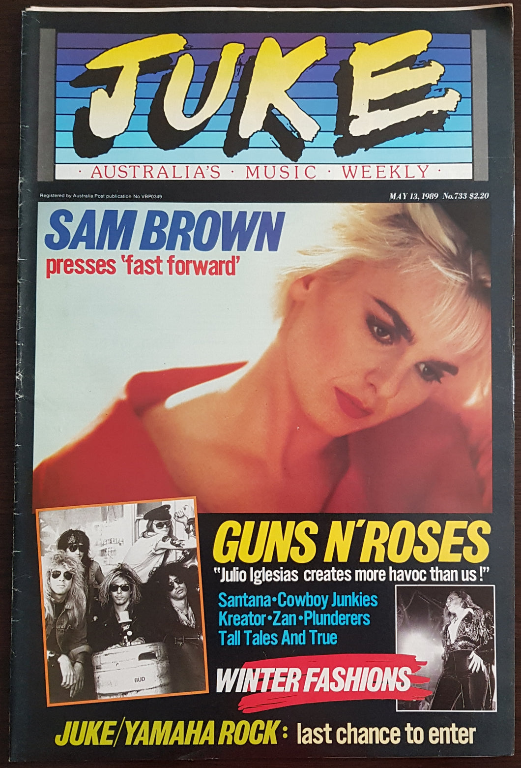 Guns N'Roses - Juke May 13, 1989. Issue No.733