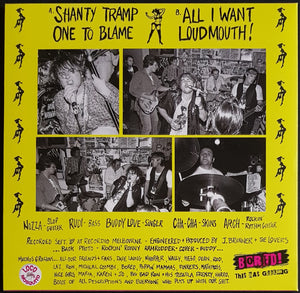 Dirty Lovers - Shanty Tramp - Orange Vinyl Reissue