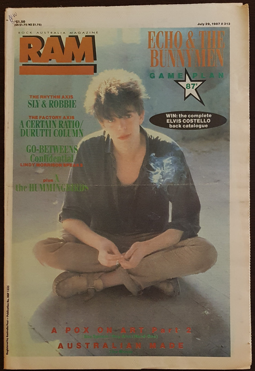 Echo & The Bunnymen - RAM July 29, 1987 #313