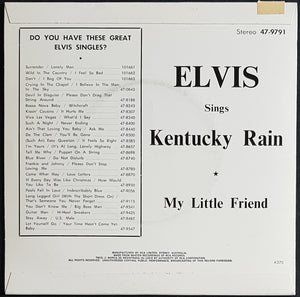 Elvis Presley - Kentucky Rain