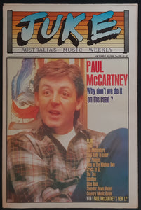 Beatles (Paul Mccartney)- Juke October 18 1986. Issue No.599