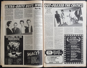 Ultravox - Juke February 20 1982. Issue No.356