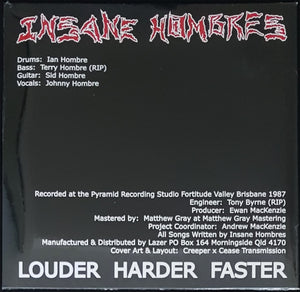 Insane Hombres - Louder Harder Faster