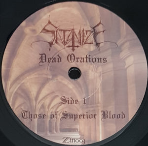 Satanize - Dead Orations