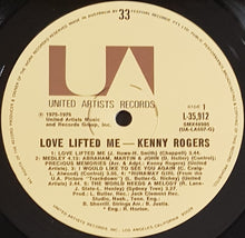 Load image into Gallery viewer, Rogers, Kenny - Love Lifted Me