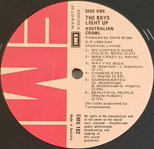 Australian Crawl - The Boys Light Up