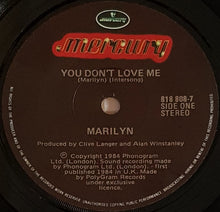 Load image into Gallery viewer, Marilyn - You Don&#39;t Love Me