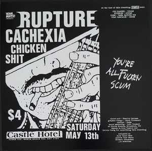 Rupture - You're All Fucken Scum - Live At The Castle '95