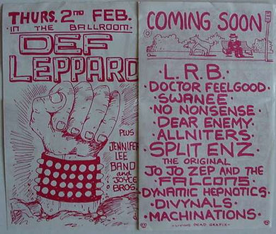 Def Leppard - Earl's Court The Venue 1984