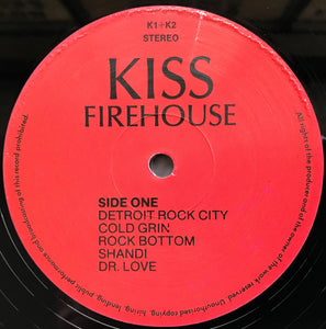 Kiss  - Firehouse